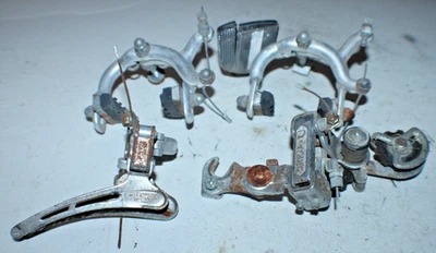 Suntour 7/U Front & Rear Derailleurs LongReach 28.6mm Raleigh 640 Brake Calipers - Image 1 of 4