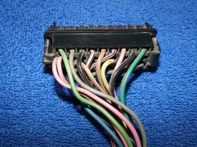 73 - 87 Chevy  Truck Blazer Suburban Gauge Cluster Pigtail Wire Connector Plug Foto 1 de 4