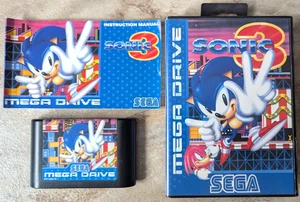 Sonic 3 - PAL Sega Mega Drive, CiB, gioco completo - Foto 1 di 7