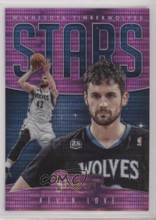 2013-14 Panini Select Stars Purple Prizm /99 Kevin Love #4 - Image 1 of 2