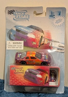 Raras estrellas de pista coleccionables con contenedor de metal - tarjeta dañada Foto 1 de 4
