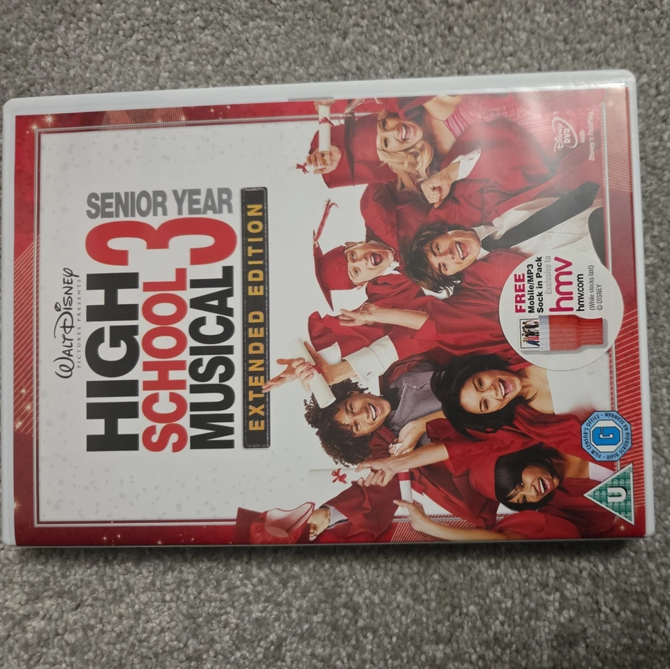 High School Musical 3: Senior Year DVD Children's (2009) Zac Efron Amazing Value - Image 1 of 1