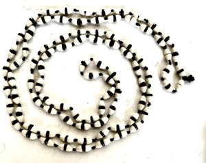 Antique/Vintage Celluloid Flapper Necklace, 60" Long - Picture 1 of 10