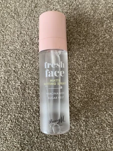 Barry M Fresh Face Matte Finish Setting Spray 70ml Niacinamide & Sugar Kelp - Picture 1 of 2
