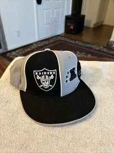 Reebok Las Vegas Raiders NFL Fitted Hat Size 7 - Picture 1 of 4