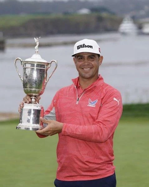 Póster fotográfico brillante de golf Gary Woodland 2019 campeón del US Open 8 x 10 Foto 1 de 1