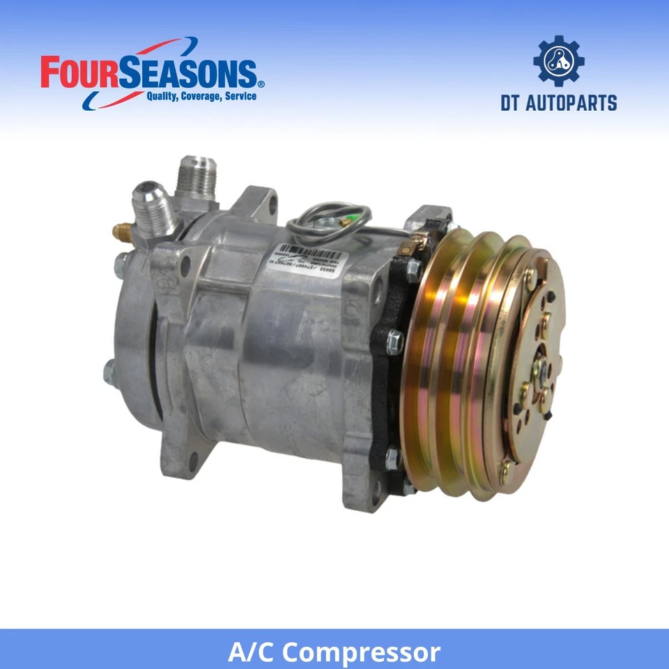 For 1979-1983 Mazda RX-7 A/C Compressor 4 Seasons 1980 1981 1982 - Image 1 of 4