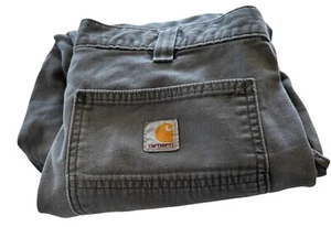 Carhartt Relaxed Fit Herren 32 x 30 grau Arbeitshose Maße 32 x 26 - Bild 1 von 12