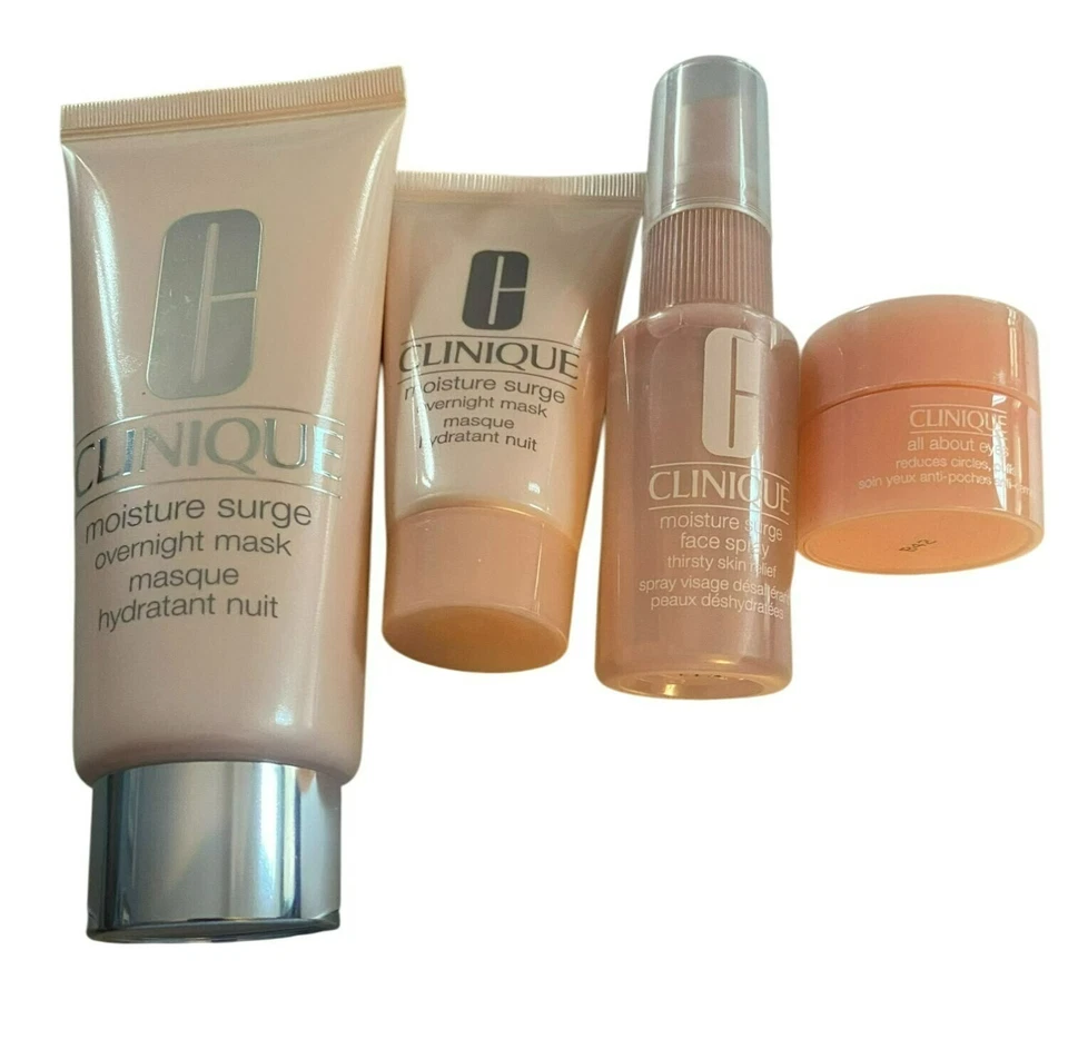 Clinique Moisture Surge Overnight Mask 3.4 Fl oz and 1 Fl Oz and 2 others - Image 1 of 4