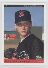 1993 Classic Best High Desert Mavericks Ken Kendrena #6 Rookie RC