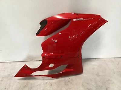 2014 1199 12-19 Ducati Panigale R 899 959 1299 RIGHT SIDE FAIRING PANEL RED OEM - Image 1 of 3