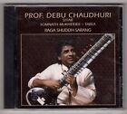 PROF DEBU CHAUDHURI-sitar SOMNATH MUKHERJEE-tabla    CD  new & sealed