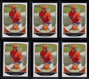 2013 Bowman Draft #TP-10 Carlos Correa Prospect RC 6 Card Lot Houston Astros - Picture 1 of 2