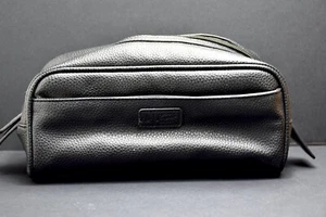 Original Penguin Toiletry Bag Wash Bag Pouch Black - Picture 1 of 4