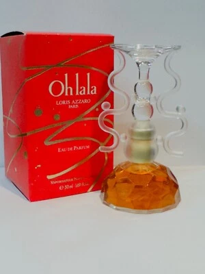 Oh LaLa Bt Loris Azzaro EDP Spray With Stand 1.69 FL. OZ. Sealed Box. Vintage. - Image 1 of 3
