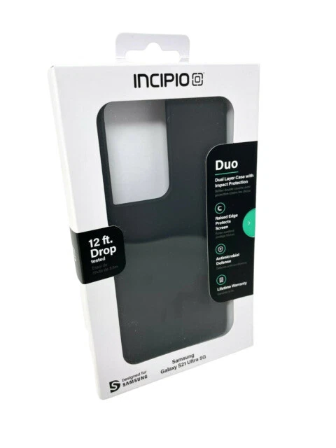 Incipio Duo Case for Samsung Galaxy S21 Ultra 5G - Black