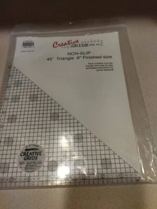 45 Degree Triangle Tool For 8" Finished Size Block by Creative Grids - Picture 1 of 1