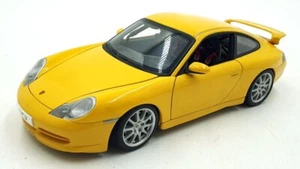 Autoart 1/18 Scale Diecast DC9525H - Porsche 911 GT3 - Yellow - Picture 1 of 5
