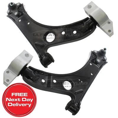 Brazos de horquilla inferiores delanteros de acero Seat Altea 2006-2015 1 par conductores y pasajeros Foto 1 de 4