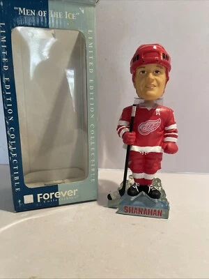 Detroit Red Wings Brendan Shanahan #14 Hockey 🏒 Bobblehead “Men Of The Ice” - Image 1 of 4