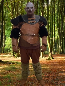 Máscara de silicona orco y disfraz completo de cosplay XL - Imagen 1 de 10