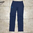 REI Co Op Blue Cargos Outdoor Hiking Essential Pants Size 30x34