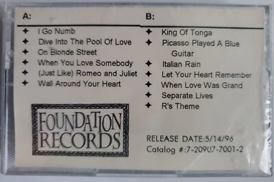 Stephen Bishop – Blue Guitars - advance  cassette US sealed - Image 1 of 3