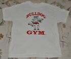 BULLDOG GYM Bodybuilding Workout Weight Training Exercise T-shirt Sz L XL NEW