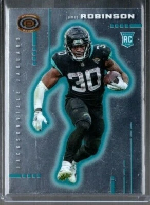 2020 Panini Chronicles Dynagon James Robinson Chrome Rookie Rc #D-16 Jaguars - Image 1 of 2