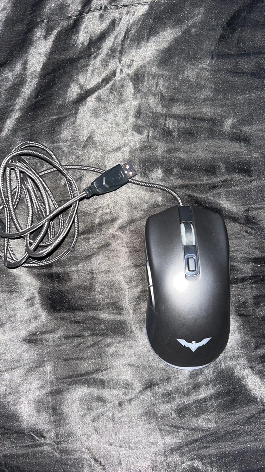 Ratón para juegos HAVIT MS732 RGB con 6400 DPI, programable, retroiluminación de 7 colores Foto 1 de 2