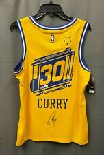 Stephen Curry #30 Signed Nike Warriors Basketball Jersey USA SM & JSA COA SZ M