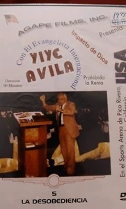 La desobediencia - Yiye Avila - Mensajes predicados - DVD - Picture 1 of 1