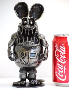 Escultura de chatarra RAT FINK, regalo de aniversario, divertidos regalos de Navidad para mamá - Imagen 1 de 9