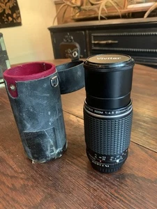 Asahi SMC Pentax-M 80-200mm 1:4.5 Zoomobjektiv; PK Mount mit Case & Caps TOP - Bild 1 von 24