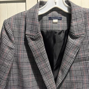 Tommy Hilfiger Blazer a Cuadros Negro Rojo Y Blanco Mujer’s 10 Gris - Imagen 1 de 14
