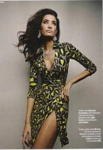 New Diane Von Furstenberg DVF JEANNE 100% silk dress. Snow Leopard Grey - Picture 1 of 5