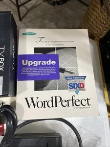 Windows WordPerfect Version 6.0 Word Processor Software Windows(OPEN BOX) - Picture 1 of 19