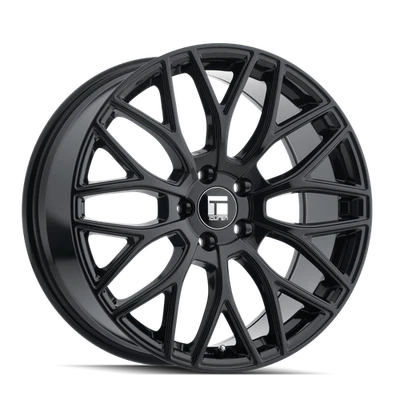 Juego de 4 ruedas 17x8 Touren TR76 negro brillante 5x4,5 (35 mm) Foto 1 de 4