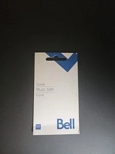 Bell Multi Size Sim Card - Photo 1 sur 1