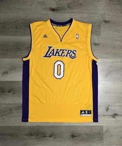 Adidas Los Angeles Lakers Trikot Nick Young Gr. Large NBA gelb #0 - Bild 1 von 6