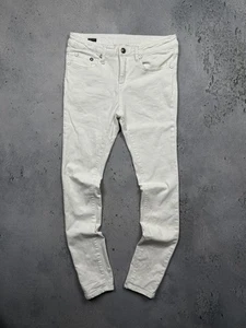 Jeans Cortos R13 Alison Blanco Riot Talla 28 Hecho en Italia Lux - Imagen 1 de 16