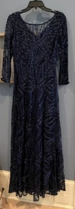 Tahari Abito da paillettes da donna impreziosito. Nuovo, mai indossato - Foto 1 di 5