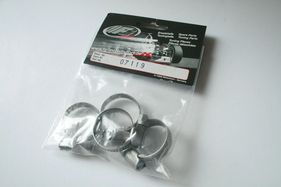FG Hose Clamps (4pcs) - 07119 - Image 1 of 1