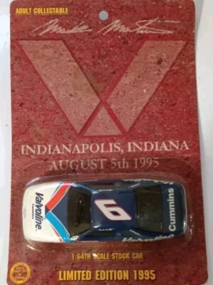 Mark Martin #6 Valvoline 1995 Indianapolis 500 Indiana Action Nascar Winston Cup - Изображение 1 из 4