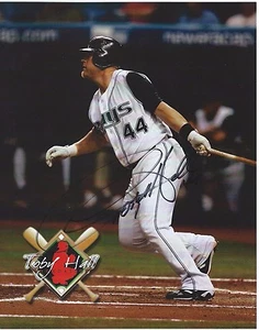 Toby Hall Signed Tampa Bay Rays 8x10 Photo - Picture 1 of 1