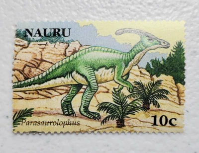 2006 Nauru Quetzalcoatlus Dinosaur 25c Stamp 06/298 - Image 1 of 3