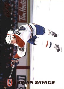 1998-99 (CANADIENS) Pacific Red #49 Brian Savage