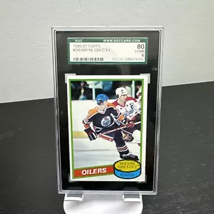 SGC 6 EX-NM 1980-81 Topps graffiato #250 Wayne Gretzky The Great One - Foto 1 di 5