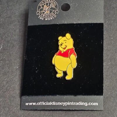 Disney Winnie the Pooh Pin 2004 New on Card Red Shirt Pin Trading - Image 1 of 4