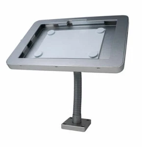 De Table Support 360° Support Verrouillable Flexible pour Surface Pro 7 En Gris - Photo 1/4